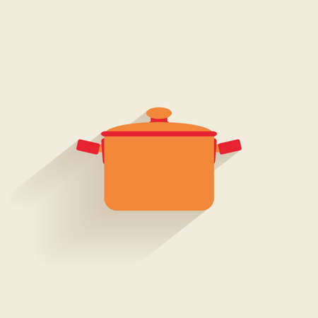 Abstract kitchen tool on a white backgroundのイラスト素材