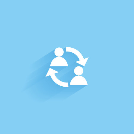 abstract social media symbol on a special background