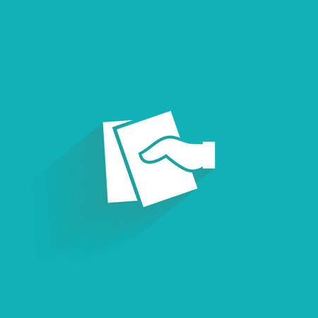 abstract big sale symbol on a blue backgroundのイラスト素材