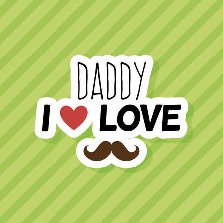 abstract happy father day label on a special backgroundのイラスト素材