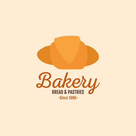 abstract bakery label on a special ligth backgroundのイラスト素材
