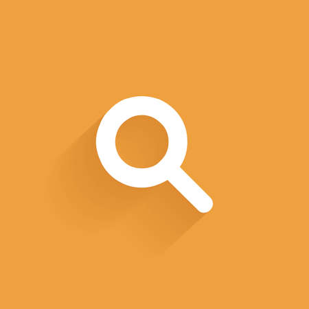 abstract web icon on an orange backgroundのイラスト素材