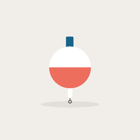 Abstract fishing object on a white backgroundのイラスト素材