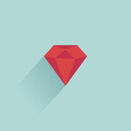 Abstract Casino object on a blue backgroundのイラスト素材