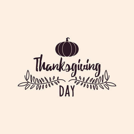 abstract thanksgiving day background with some special objectsのイラスト素材