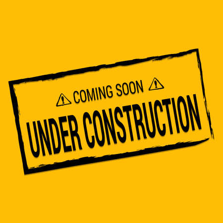 Abstract under construction background with some special objects.のイラスト素材