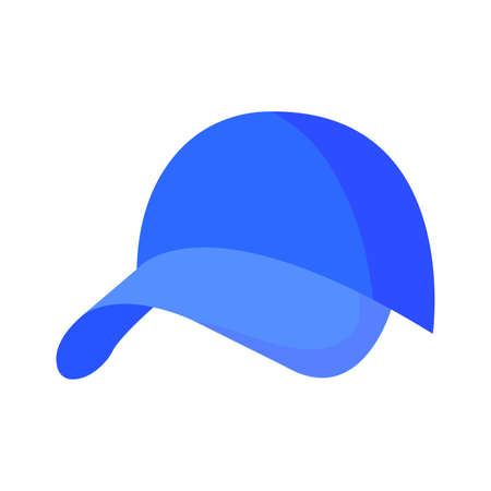 Abstract golf object cap isolated Vector illustration.のイラスト素材
