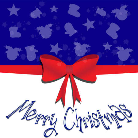 Merry christmas background with some special objectsのイラスト素材
