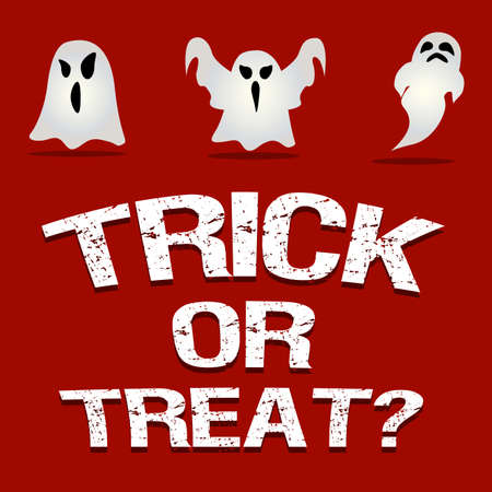 Abstract halloween background with some special objectsのイラスト素材