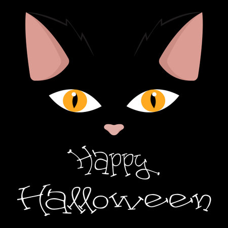 Abstract halloween background with some special objectsのイラスト素材