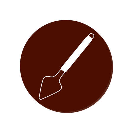 abstract bakery object outline on a white backgroundのイラスト素材