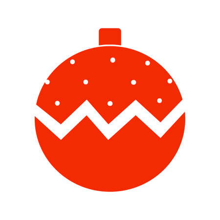 Merry christmas outline object on a white backgroundのイラスト素材