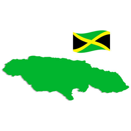 Abstract country map.のイラスト素材