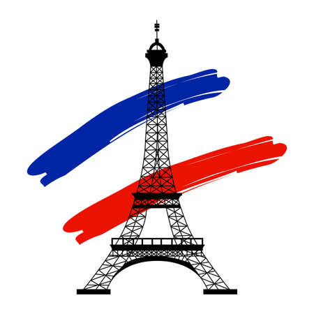 Commemorative France Symbol.のイラスト素材