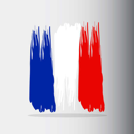 Commemorative France symbol illustration.のイラスト素材