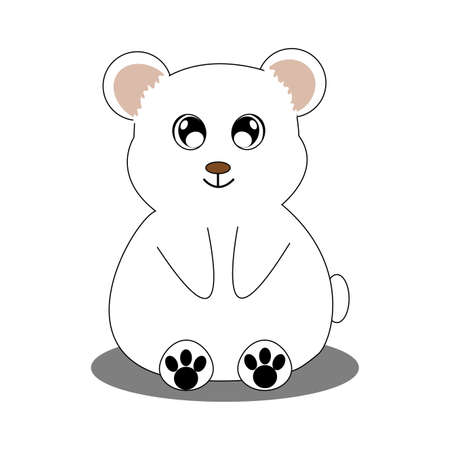 Abstract cute animal.のイラスト素材