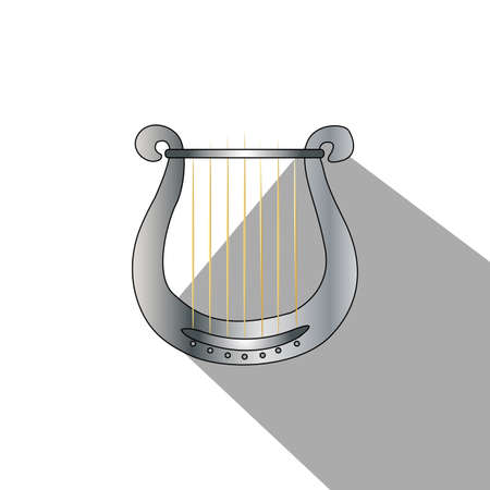 Isolated music instrument.のイラスト素材