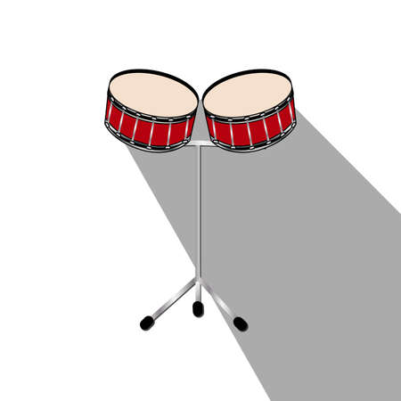 Isolated music instrument.のイラスト素材