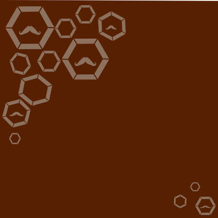 Abstract hipster background.のイラスト素材