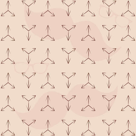 Abstract hipster background.のイラスト素材