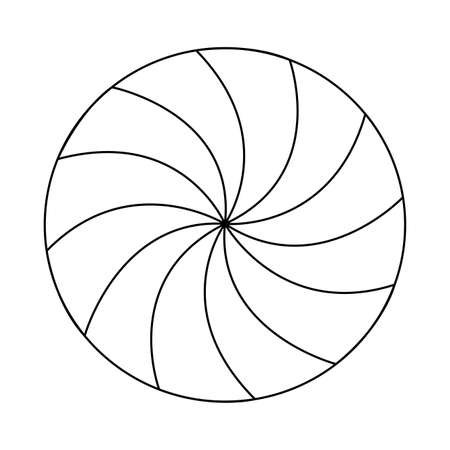 Abstract Sweet Candy illustration.のイラスト素材