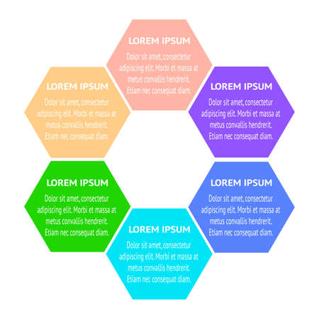 abstract infographic background with some special objectのイラスト素材