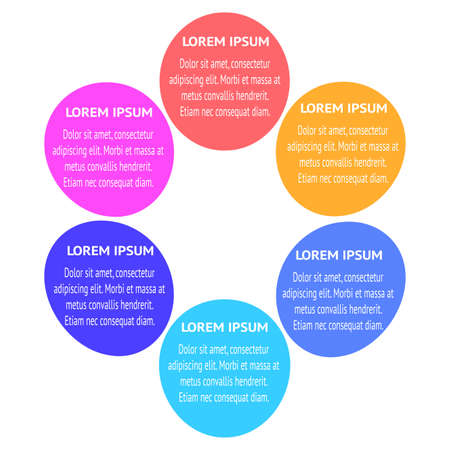 abstract infographic background with some special objectのイラスト素材