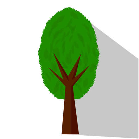 Abstract cute treeのイラスト素材
