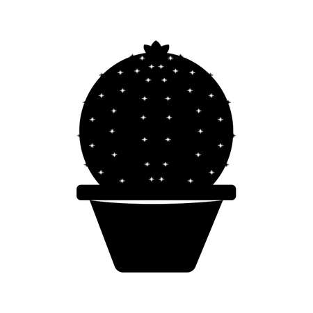 Abstract cute cactusのイラスト素材
