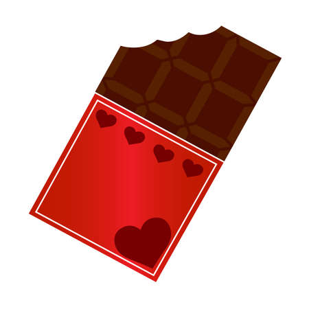 Abstract love object on a white backgroundのイラスト素材