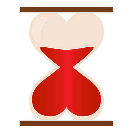 Abstract love object on a white backgroundのイラスト素材