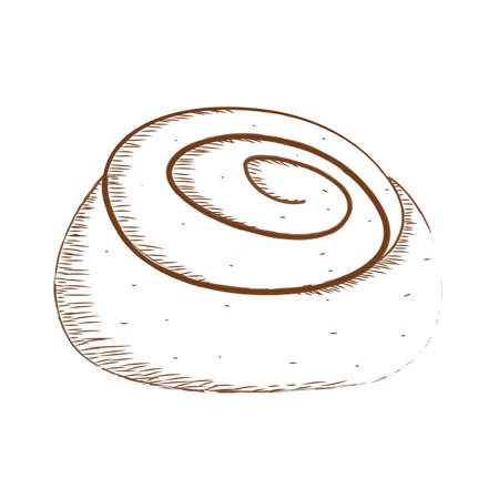 Abstract bakery foodのイラスト素材