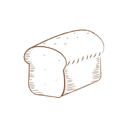 Abstract bakery foodのイラスト素材