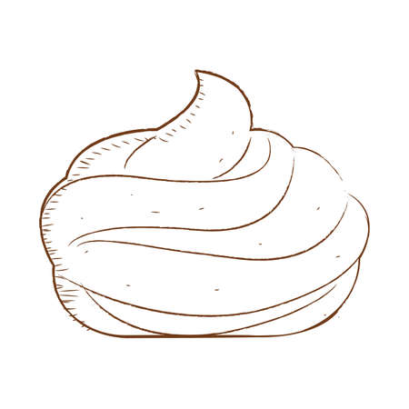 Abstract bakery foodのイラスト素材