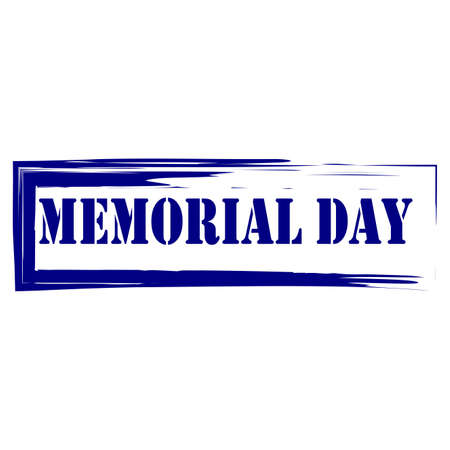 Abstract memorial day background with some special objectsのイラスト素材