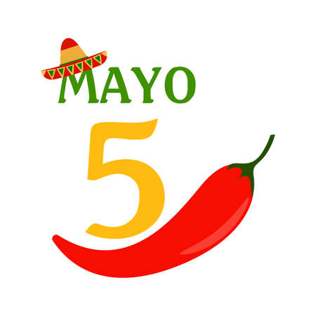 5th of may backgroundのイラスト素材