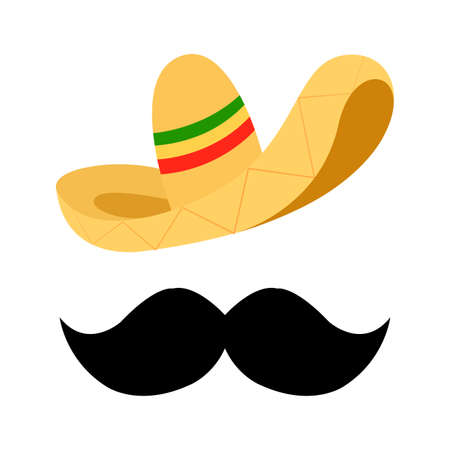 5 of may objectのイラスト素材