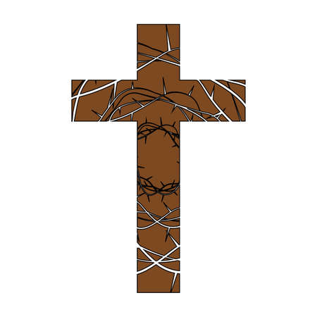 Cross vector illustration.のイラスト素材