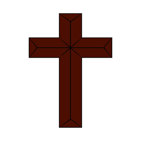 Holy cross vector illustration.のイラスト素材