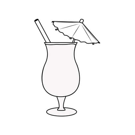 Abstract beach objectのイラスト素材