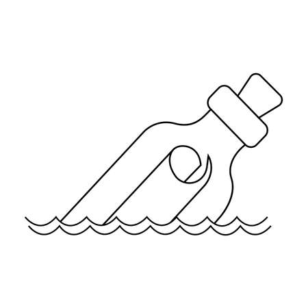 Abstract pirate objectのイラスト素材