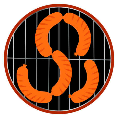 Abstract picnic objectのイラスト素材