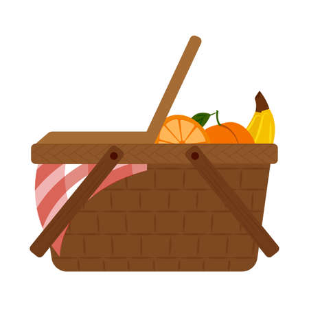 Abstract picnic objectのイラスト素材