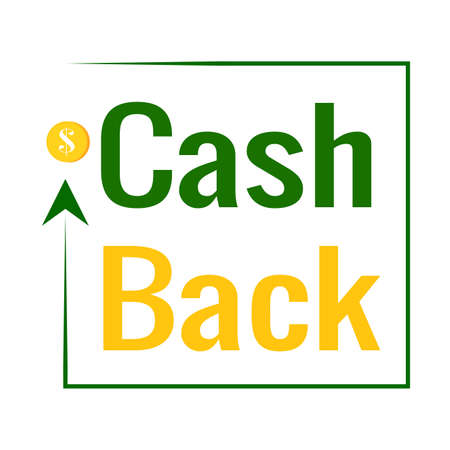 Cash back backgroundのイラスト素材