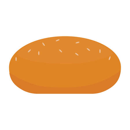 abstract burger objectのイラスト素材