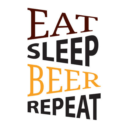 Abstract beer labelのイラスト素材