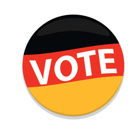 Election day labelのイラスト素材