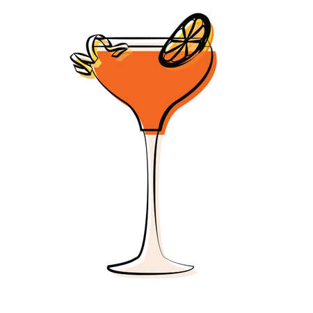 Abstract delicious cocktailのイラスト素材