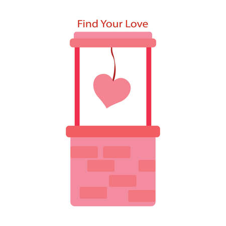 Find your loveのイラスト素材