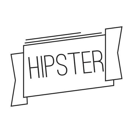 Abstract hipster labelのイラスト素材